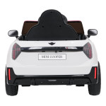 Elektrické autíčko - Mini Cooper - biele